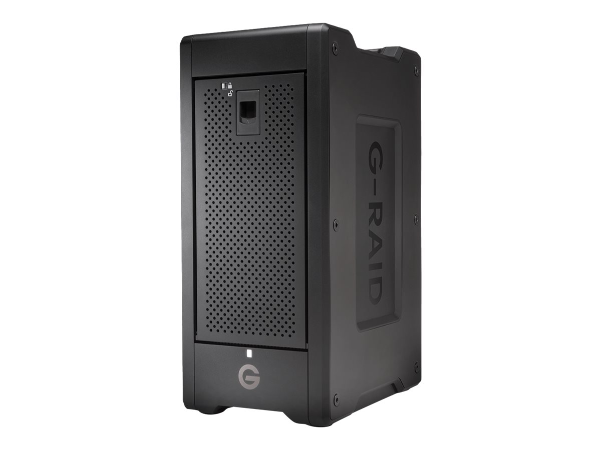SanDisk Professional G-RAID SHUTTLE 8 - Festplatten-Array - 208 TB - 8 Schächte - HDD 208 TB x 8 - Thunderbolt 3, USB-C 3.2 Gen 2 (extern)