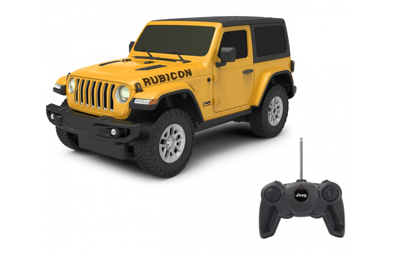 JAMARA Jeep Wrangler JL 1:24 gelb 27 MHz - Off-Road-Wagen - 1:24 - 6 Jahr(e), Ansicht 2
