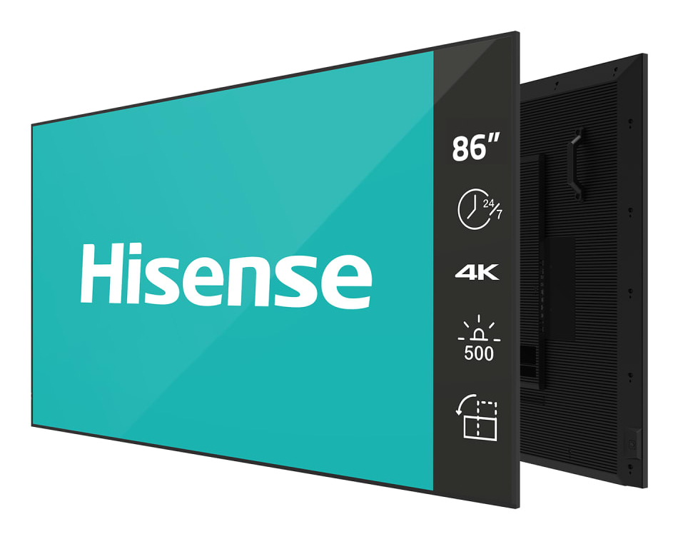 Hisense 86DM66D - 218 cm (86) Diagonalklasse DM Series LCD-Display mit LED-Beleuchtung - Android - 4K UHD, Ansicht 4