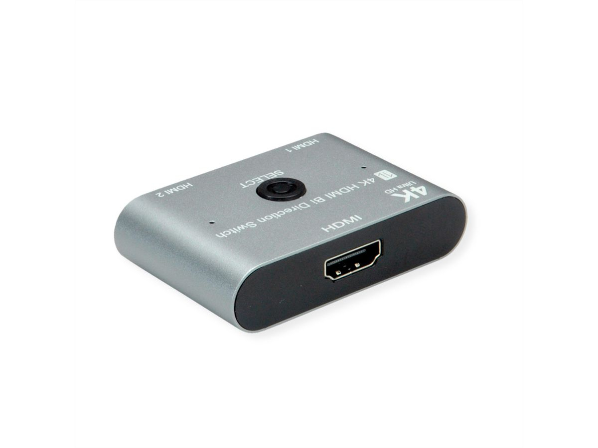 VALUE Bidirektionaler HDMI-Umschalter 2fach 1 2 und 2 1, Ansicht 4
