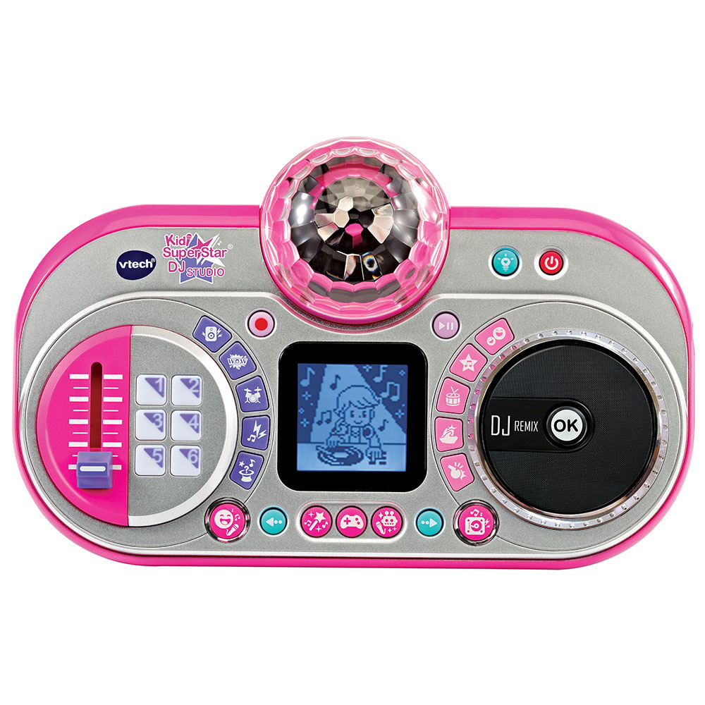 VTech Kidi Super Star DJ Studio - Spielzeug-DJ-Studioset - 6 Jahr(e) - AA - 1,52 kg - Schwarz - Pink, Ansicht 2
