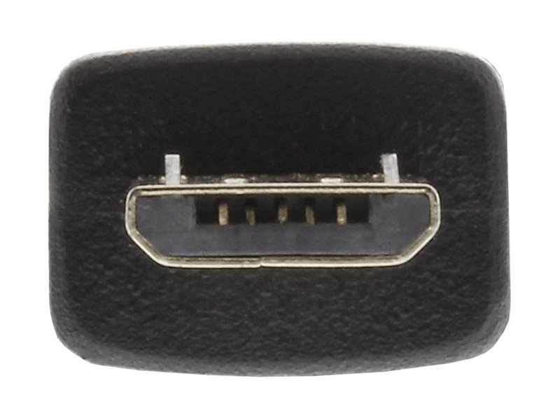 InLine Micro-USB 2.0 Kabel - Schnellladekab. - USB-A STMicro-B ST - schwarz - 05m
