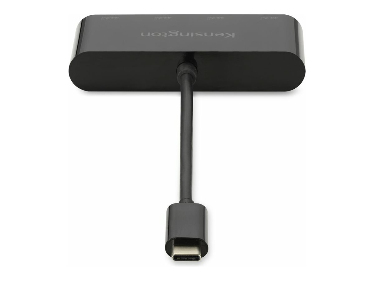 Kensington CH1200 - Hub - USB-C, 10 Gbps, 4-Port Hub, Ansicht 3