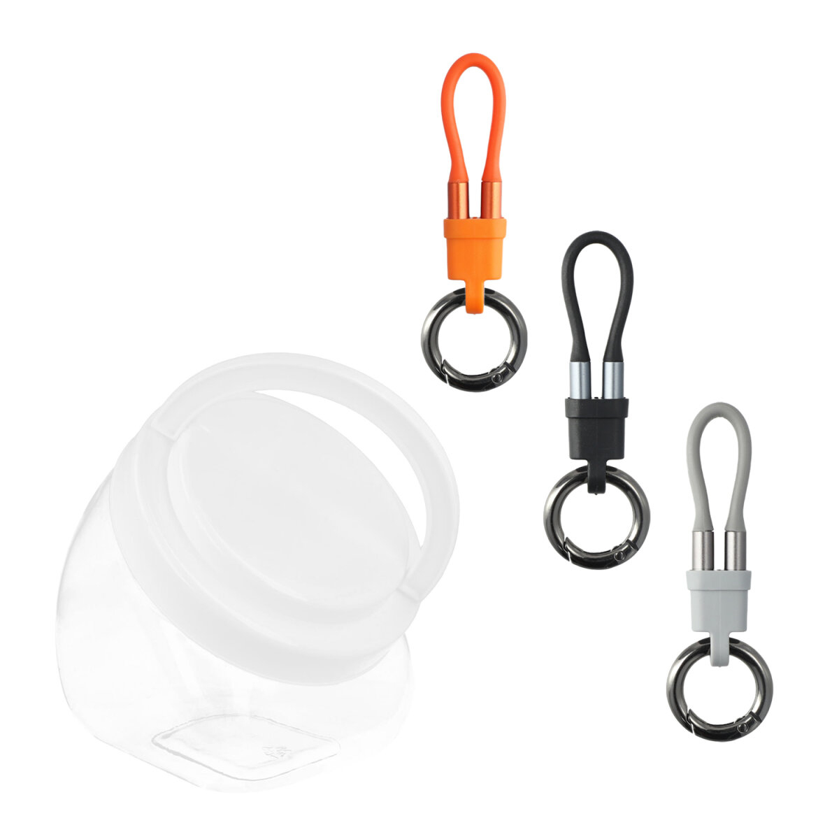 4smarts USB-C Keyring Kabelset mixed 30er Set, Ansicht 2