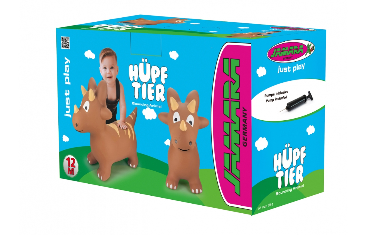 JAMARA Hüpftier Dino - Tiere - 1 Jahr(e) - Braun, Ansicht 2
