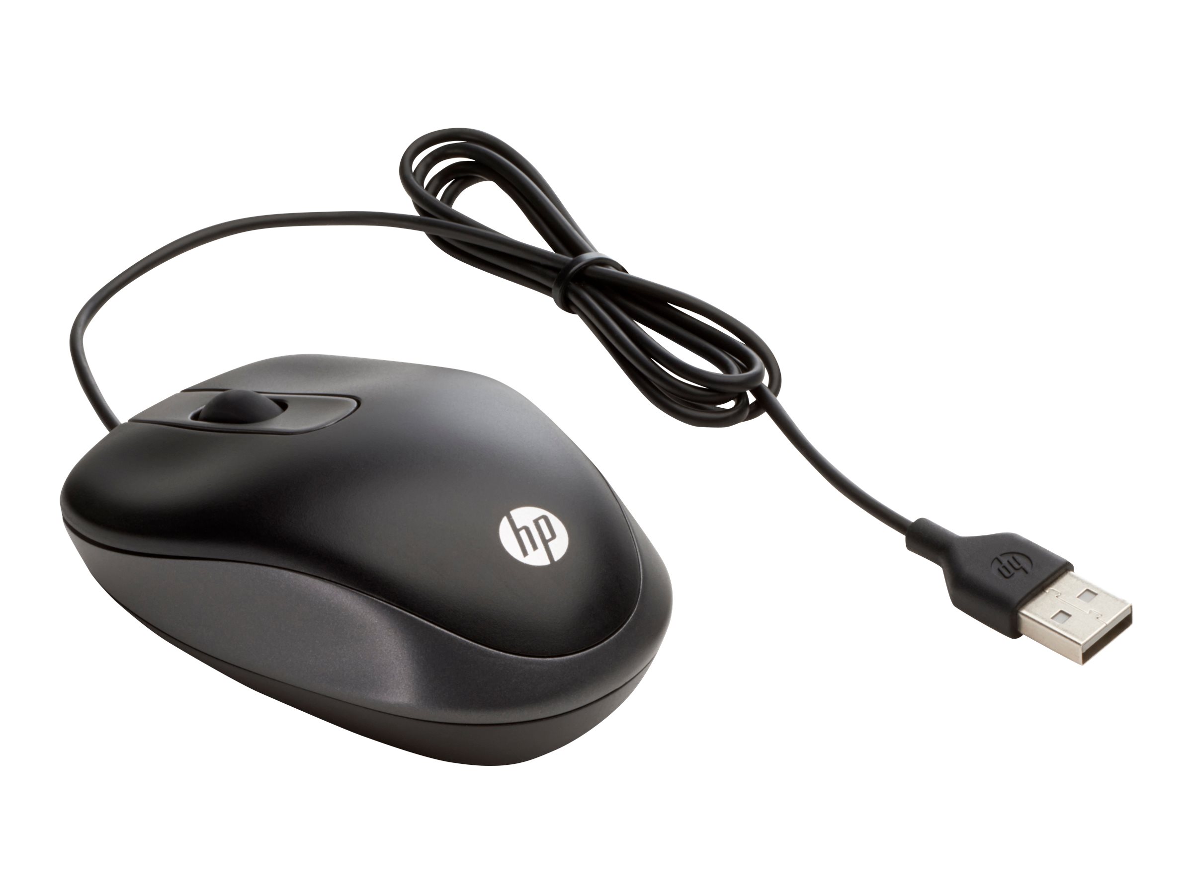 HP Travel - Maus - optisch - 3 Tasten - kabelgebunden, Ansicht 4
