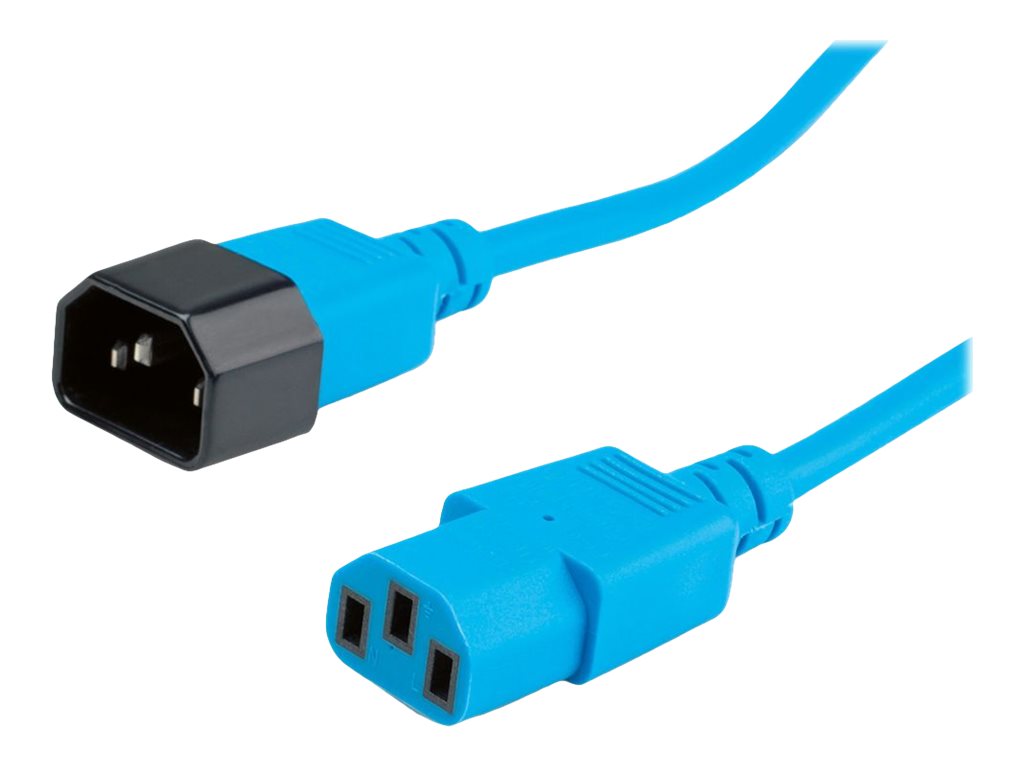 ROLINE Stromkabel - IEC 60320 C14 zu power IEC 60320 C13