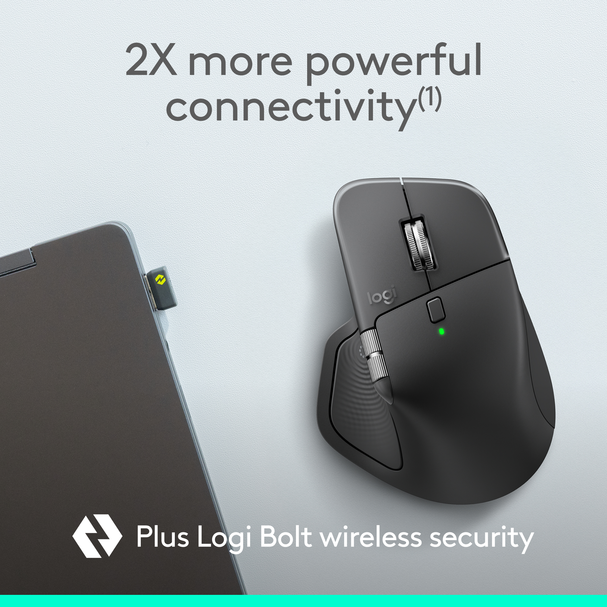 Logitech MX Master 4 for Business - Maus - 8 Tasten, Ansicht 2