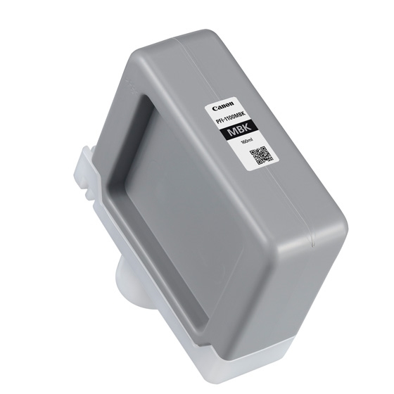 Canon PFI-1100 MBK - 160 ml - mattschwarz - Original, Ansicht 2