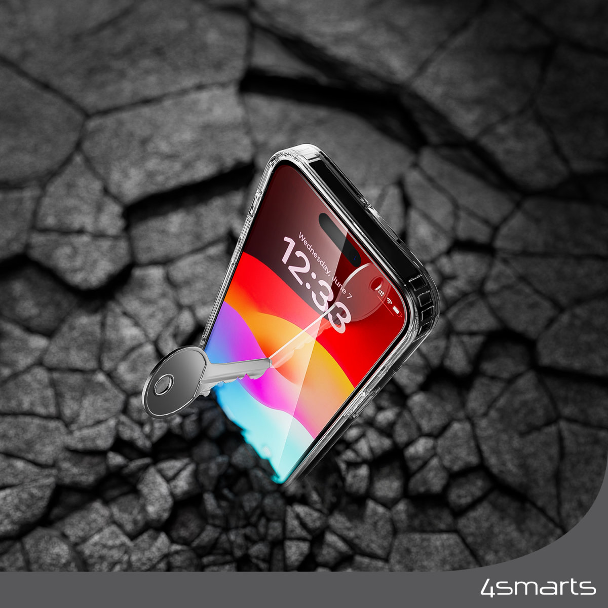 4smarts 540606 - Mantelhülle - Apple - iPhone 15 Plus - 17 cm (6.7) - Transparent, Ansicht 4