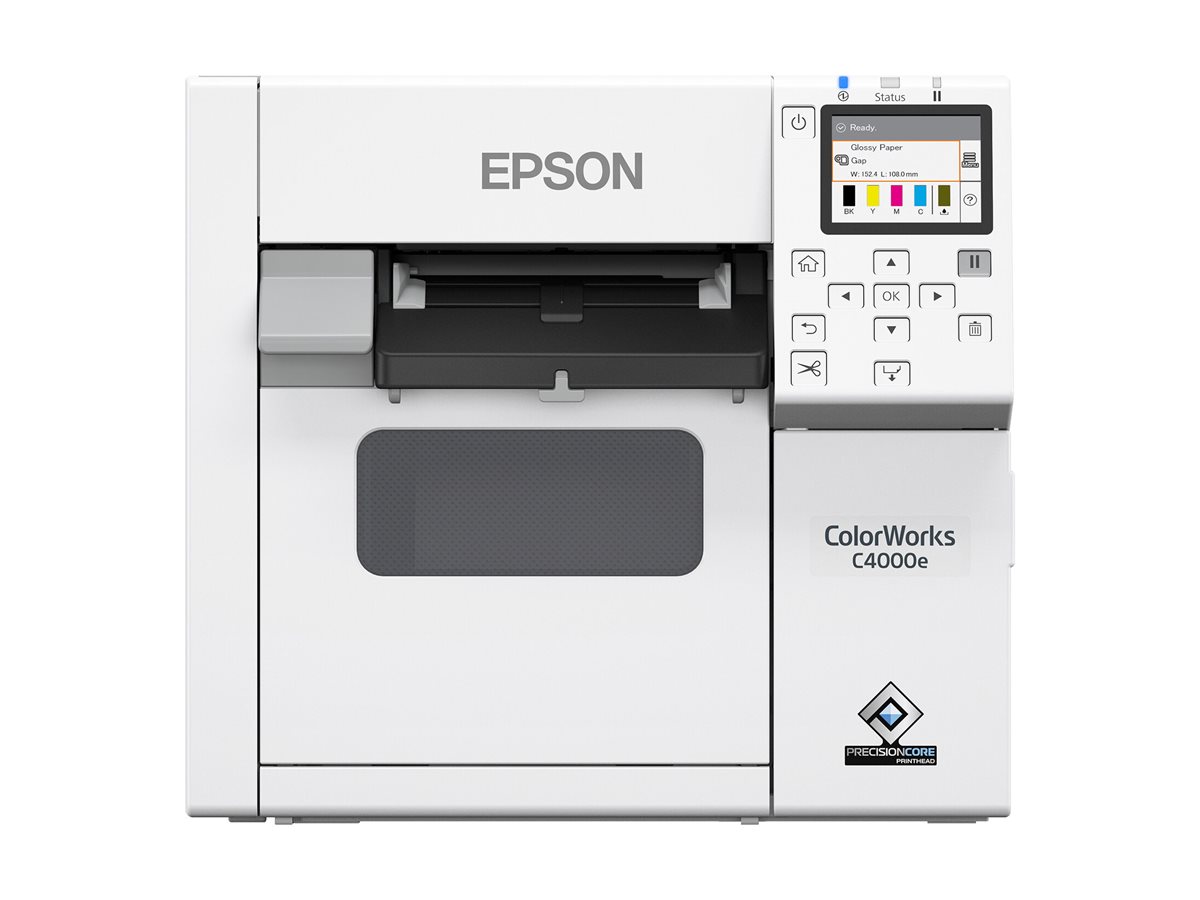 Epson ColorWorks CW-C4000E (MK) - Etikettendrucker - Farbe - Tintenstrahl - Rolle (10,2 cm)
