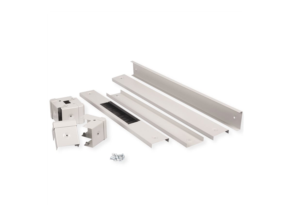ROLINE Sockel für Netzwerkschrank 800x1000 BxT grau, Ansicht 3