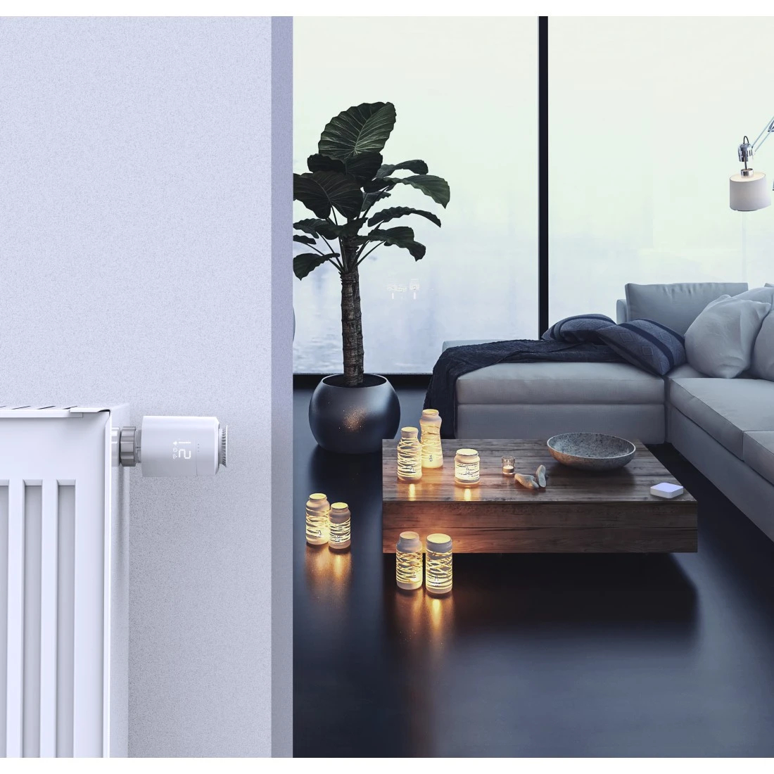 Hama Smarte WLAN-Heizungssteuerung 2x Smartes Heizkörperthermostat+, Ansicht 3