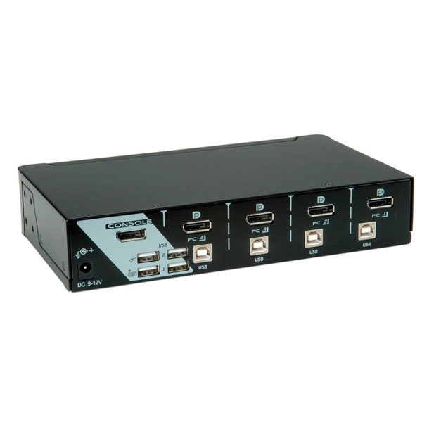 ROLINE KVM Switch - KVM-/Audio-/USB-Switch - 4 x KVM/Audio/USB, Ansicht 4