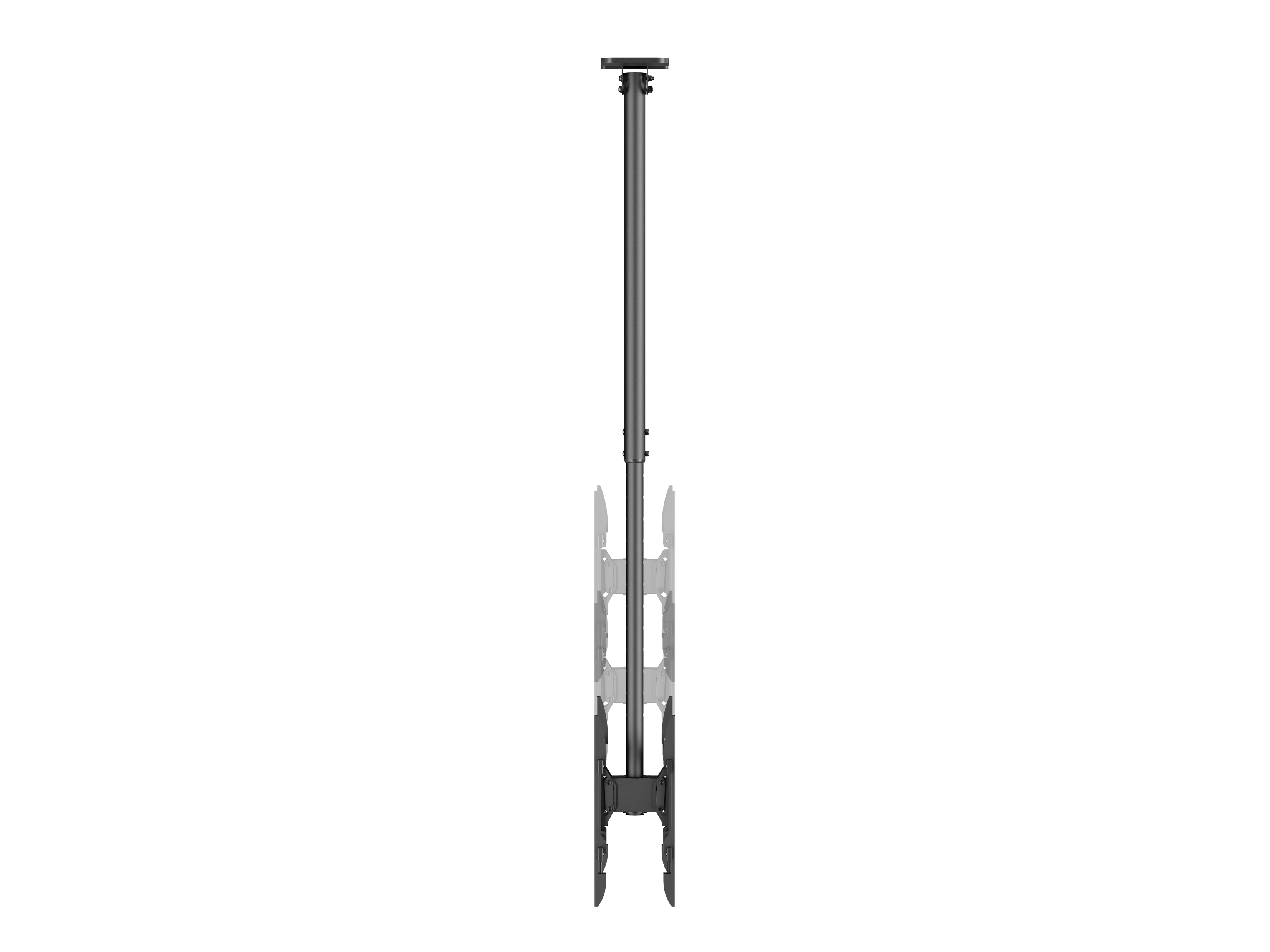 Equip Deckenhalterung 43-86/2TFT Rücken->Ruecken sw lite Retail, Ansicht 3