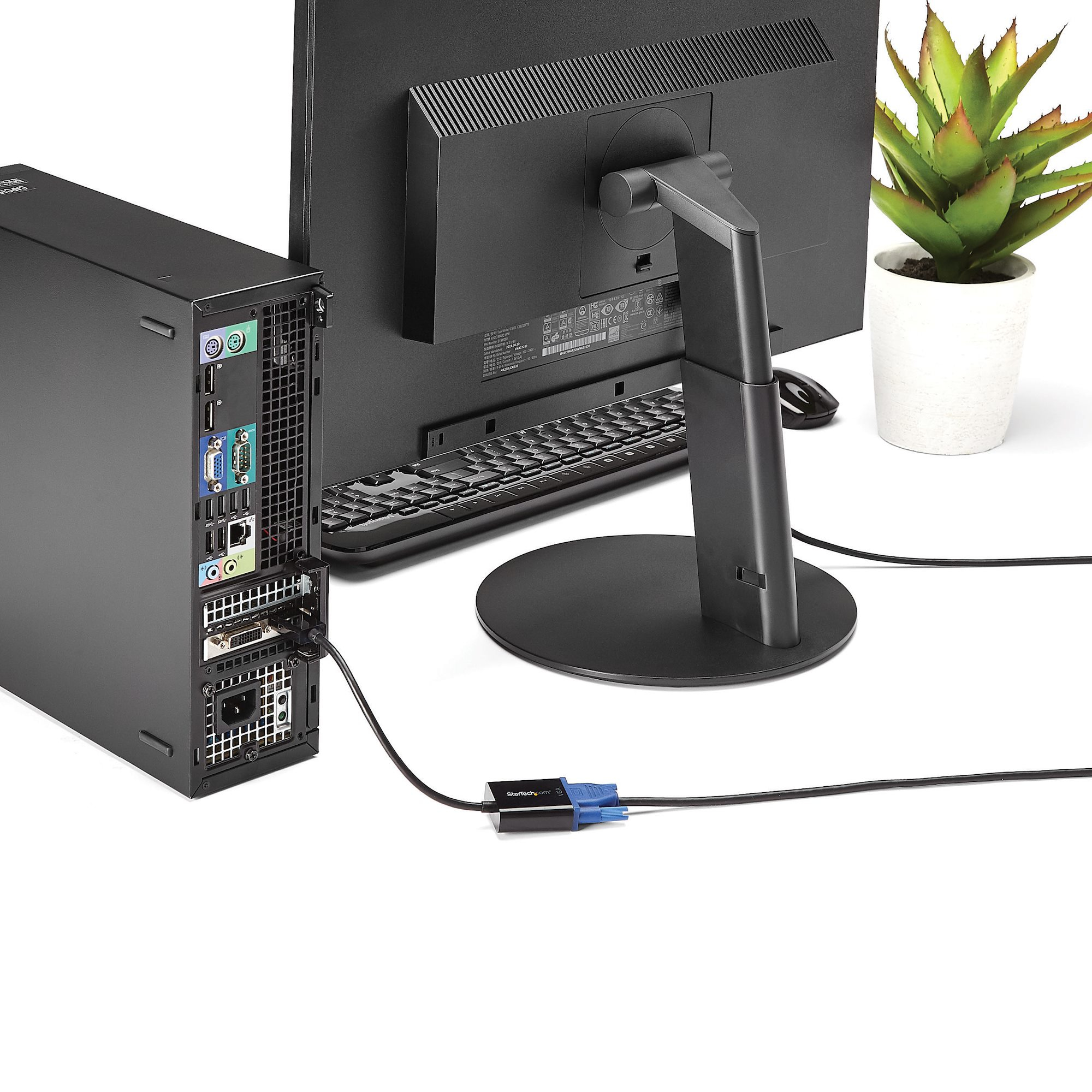 StarTech.com 5 Stück DisplayPort auf VGA Adapter - DisplayPort 1.2 auf VGA Aktiv Adapter, Ansicht 4