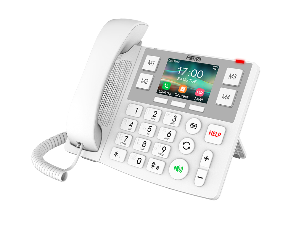 Fanvil IP Telefon X305 Weiß, Ansicht 2