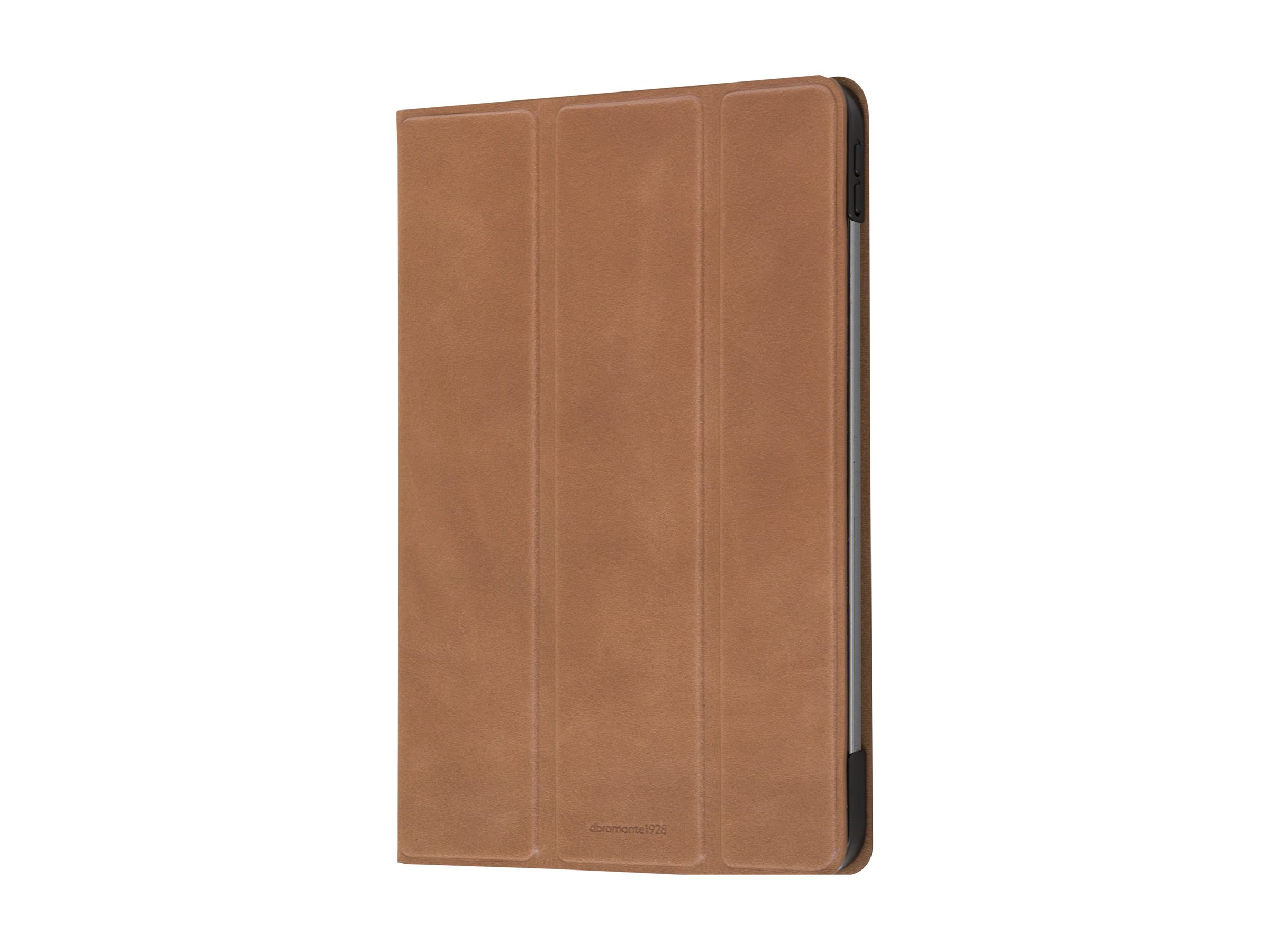 dbramante1928 Risskov - Flip-Hülle für Tablet - genarbtes Leder - Hellbraun (10.9 - 11), Ansicht 4