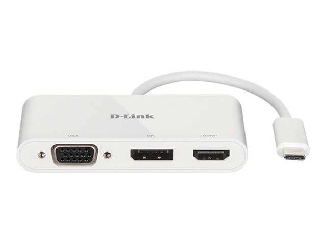 D-Link DUB-V310 - Videoadapter - USB-C männlich zu HD-15 (VGA)