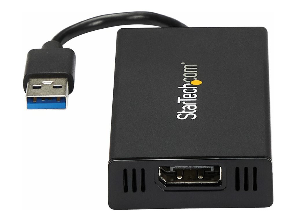 StarTech.com USB 3.0 auf Displayport Adapter - Externe Monitor Grafikkarte DisplayLink zertifiziert - Ultra HD 4k - USB / DisplayPort-Adapter - TAA-konform - USB Typ A (M)