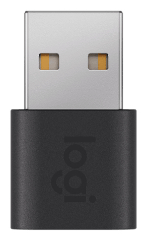 Logitech USB-Adapter - USB (M) zu 24 pin USB-C (W) - USB 2.0, Ansicht 3