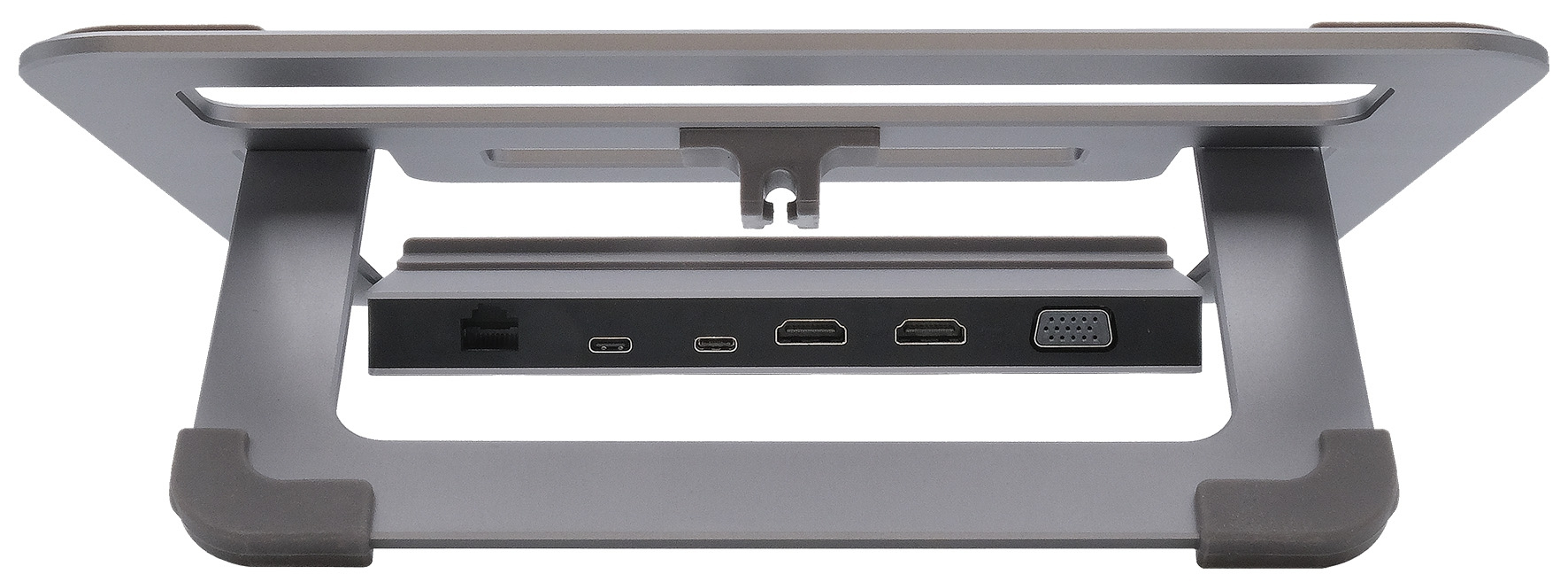 Exsys EX-1223HM - Kabelgebunden - USB 3.2 Gen 1 (3.1 Gen 1) Type-A - 100 W - 3,5 mm - 10,100,1000 Mbit/s, Ansicht 3