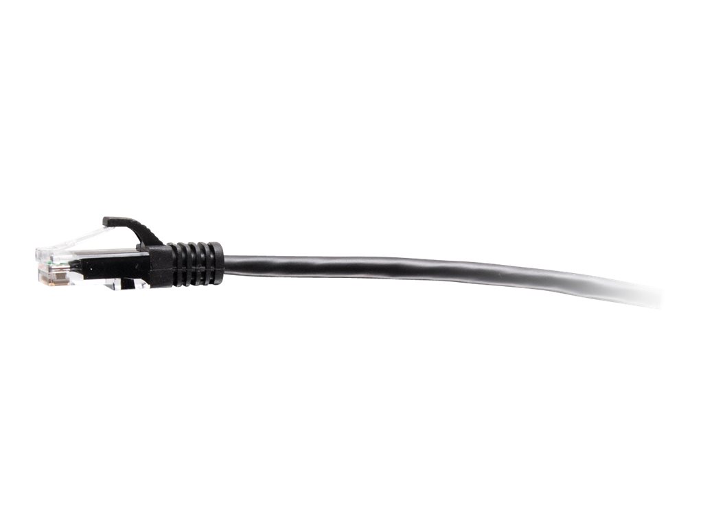 C2G 1ft (0.3m) Cat6a Snagless Unshielded (UTP) - Schwarz, Ansicht 2