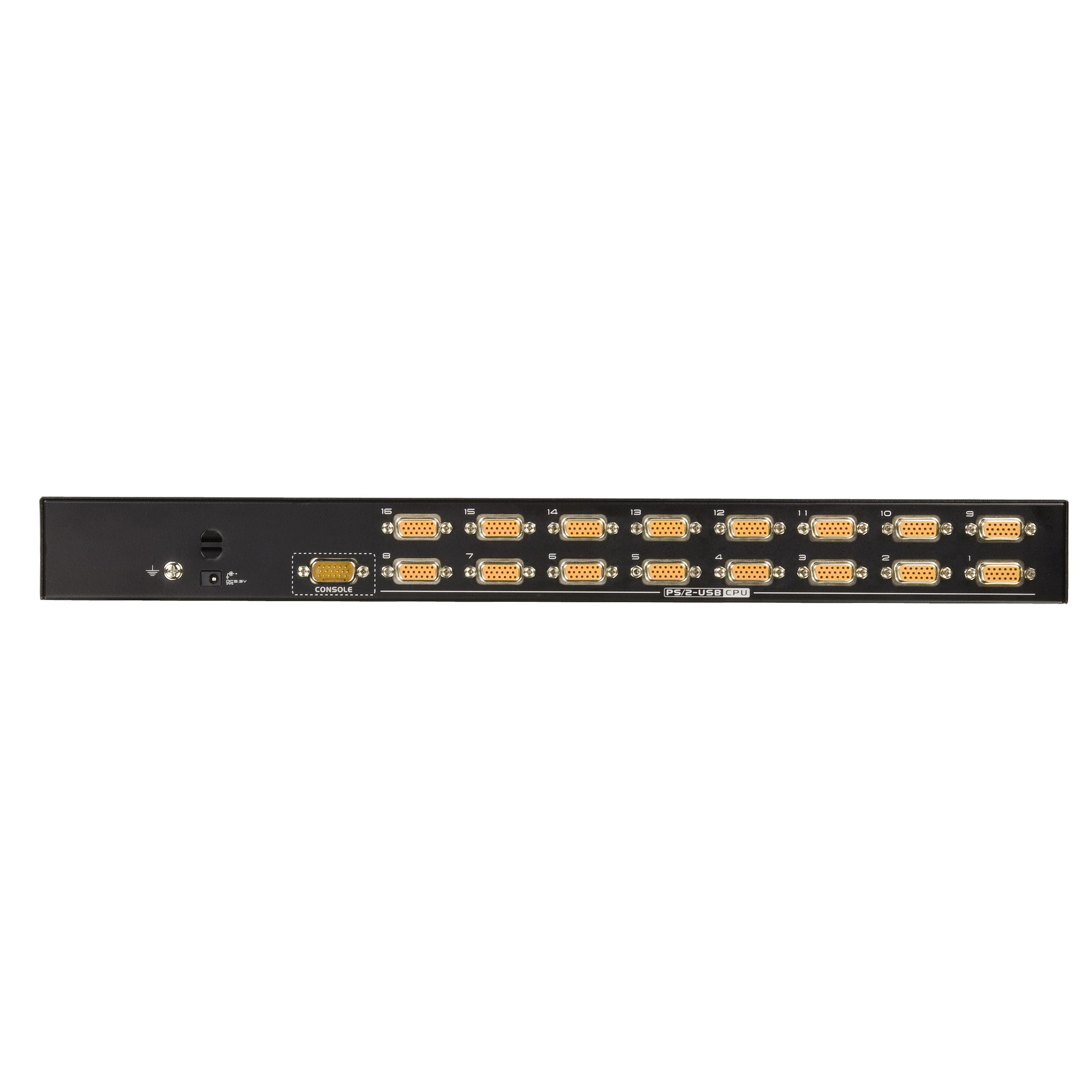 ATEN CS1308 Tastatur/Video/Maus (KVM)-Switch Rack-Einbau Schwarz