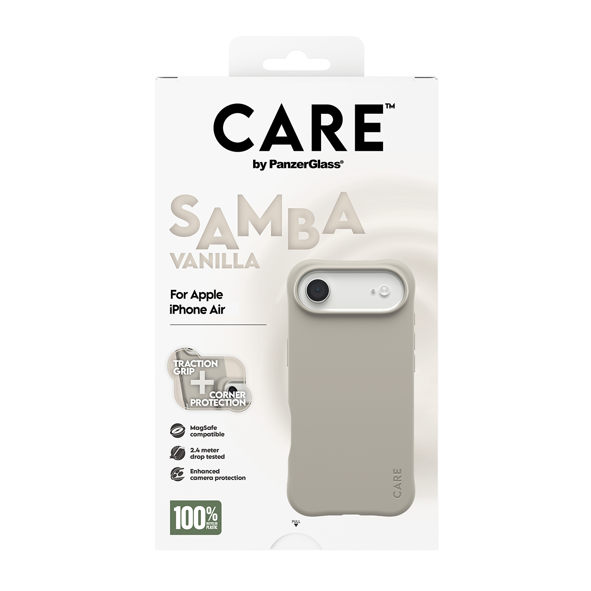PanzerGlass CARE by Fashionable Case Samba Vanilla w. MagSafe iPhone, Ansicht 3