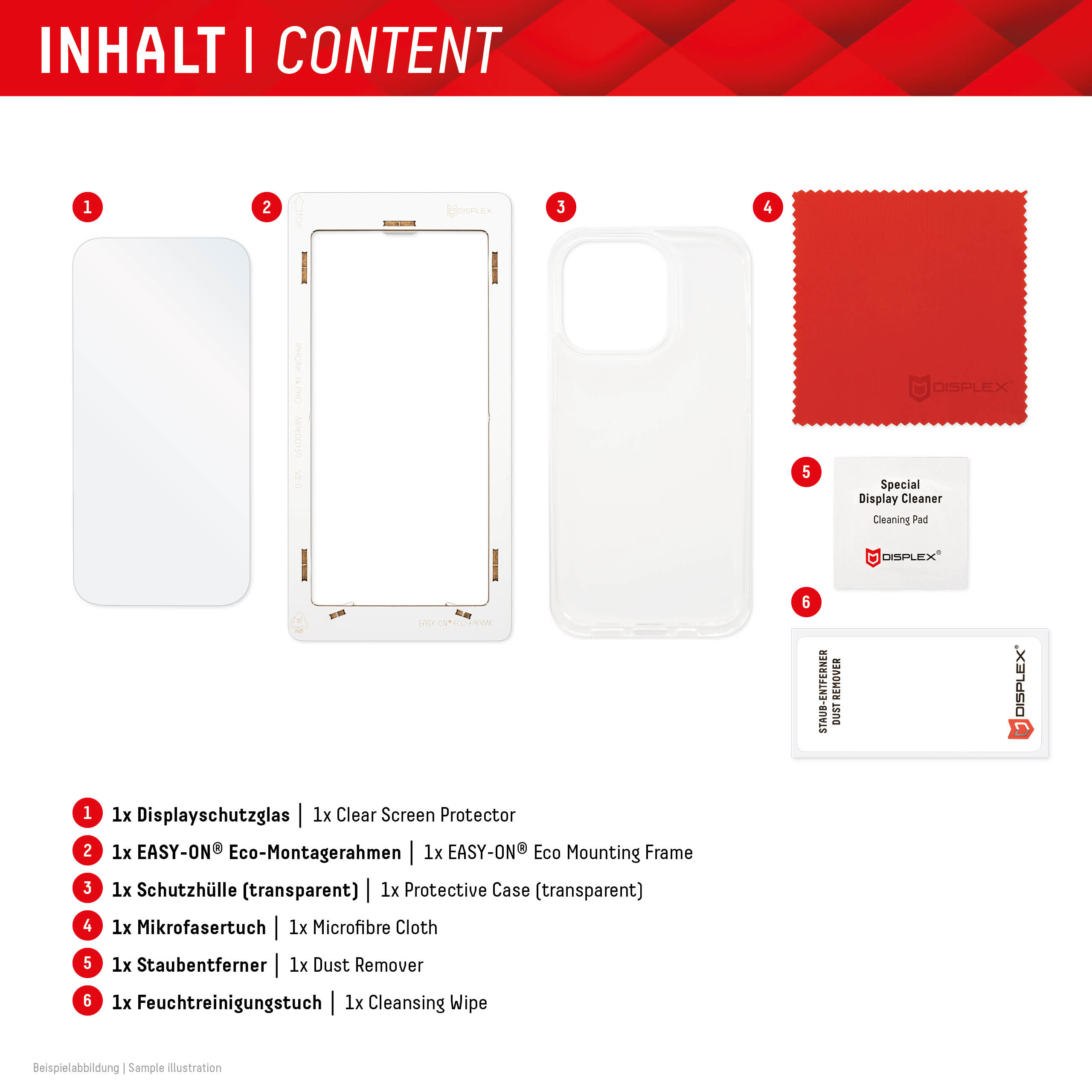 E.V.I. DISPLEX REAL GLASS+ CASE, Ansicht 2