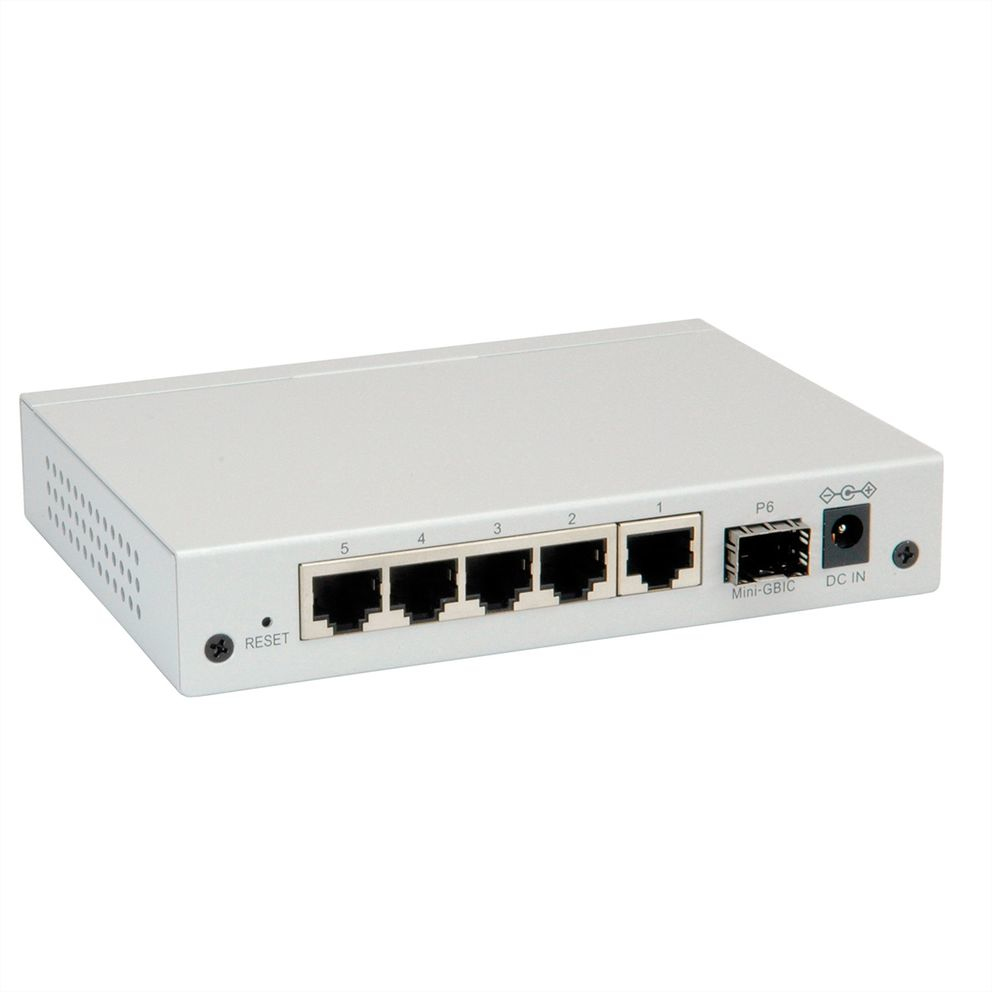 ROLINE 21.14.3523 - Managed - Gigabit Ethernet (10/100/1000) - Vollduplex - Wandmontage, Ansicht 3