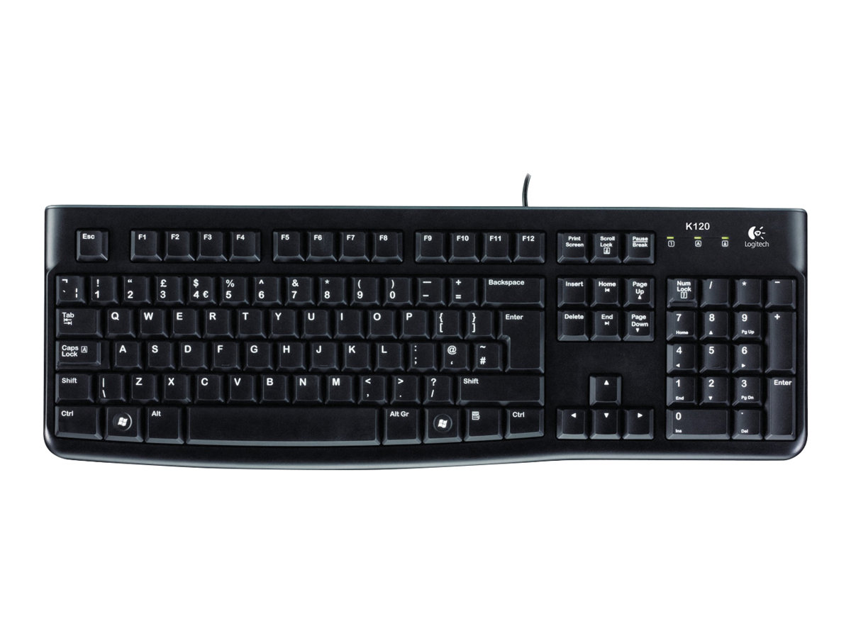 Logitech K120 - Tastatur - USB - GB