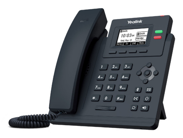 Yealink SIP-T31W - VoIP-Telefon mit Rufnummernanzeige - IEEE 802.11a/b/g/n/ac (Wi-Fi), Ansicht 2