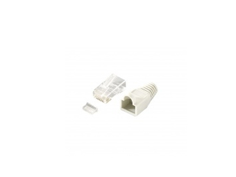 Equip Netzwerkanschluss - RJ-45 (M) - ungeschirmt - CAT 6 - geschirmt (Packung mit 100)
