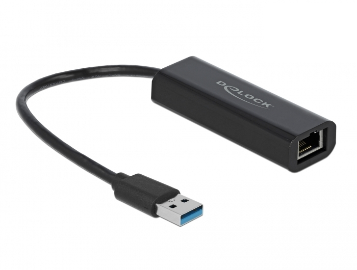 DeLock Netværksadapter USB 3.1 Gen 1 2.5Gbps Kabling