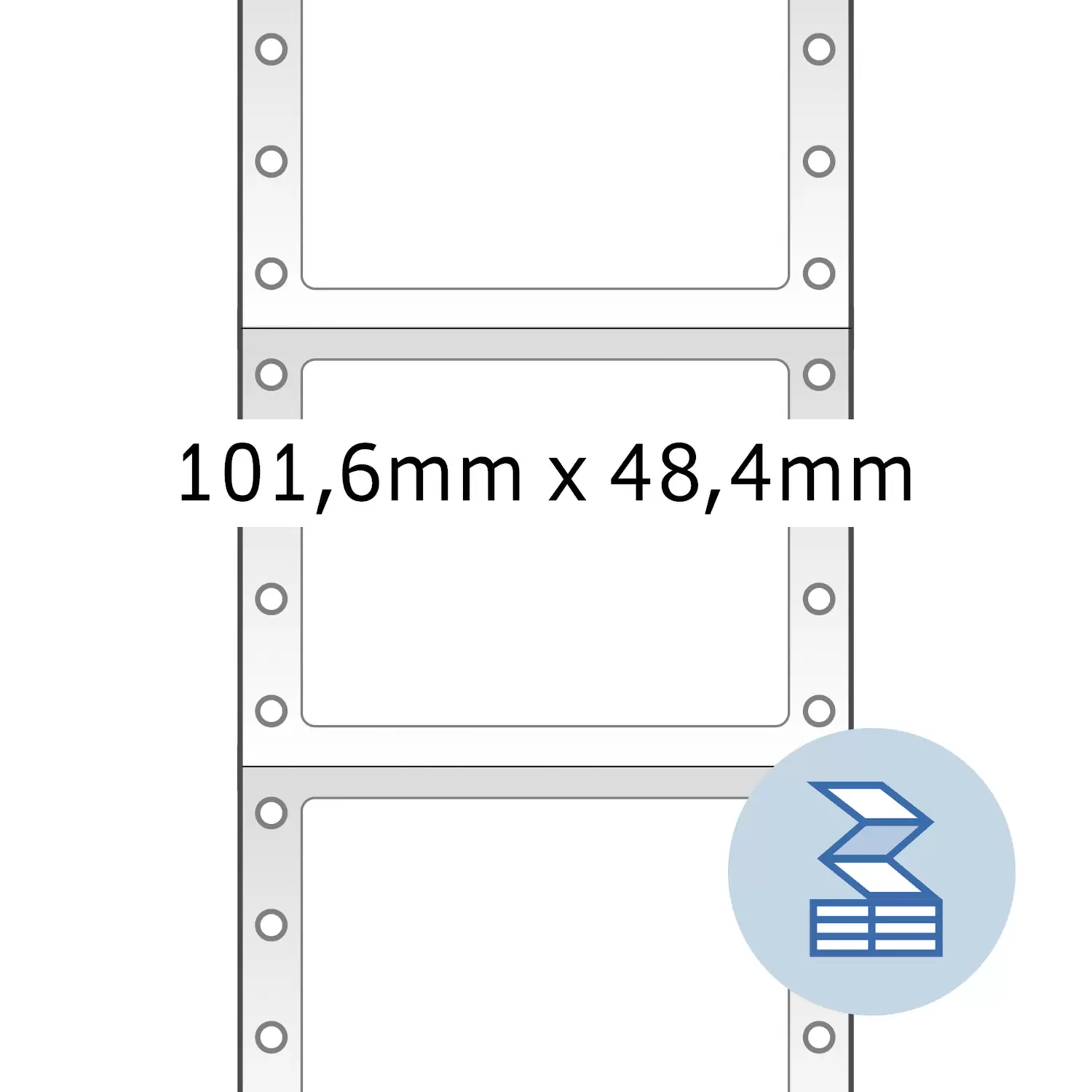 HERMA Computer labels - Papier - matt - permanent selbstklebend, Ansicht 4