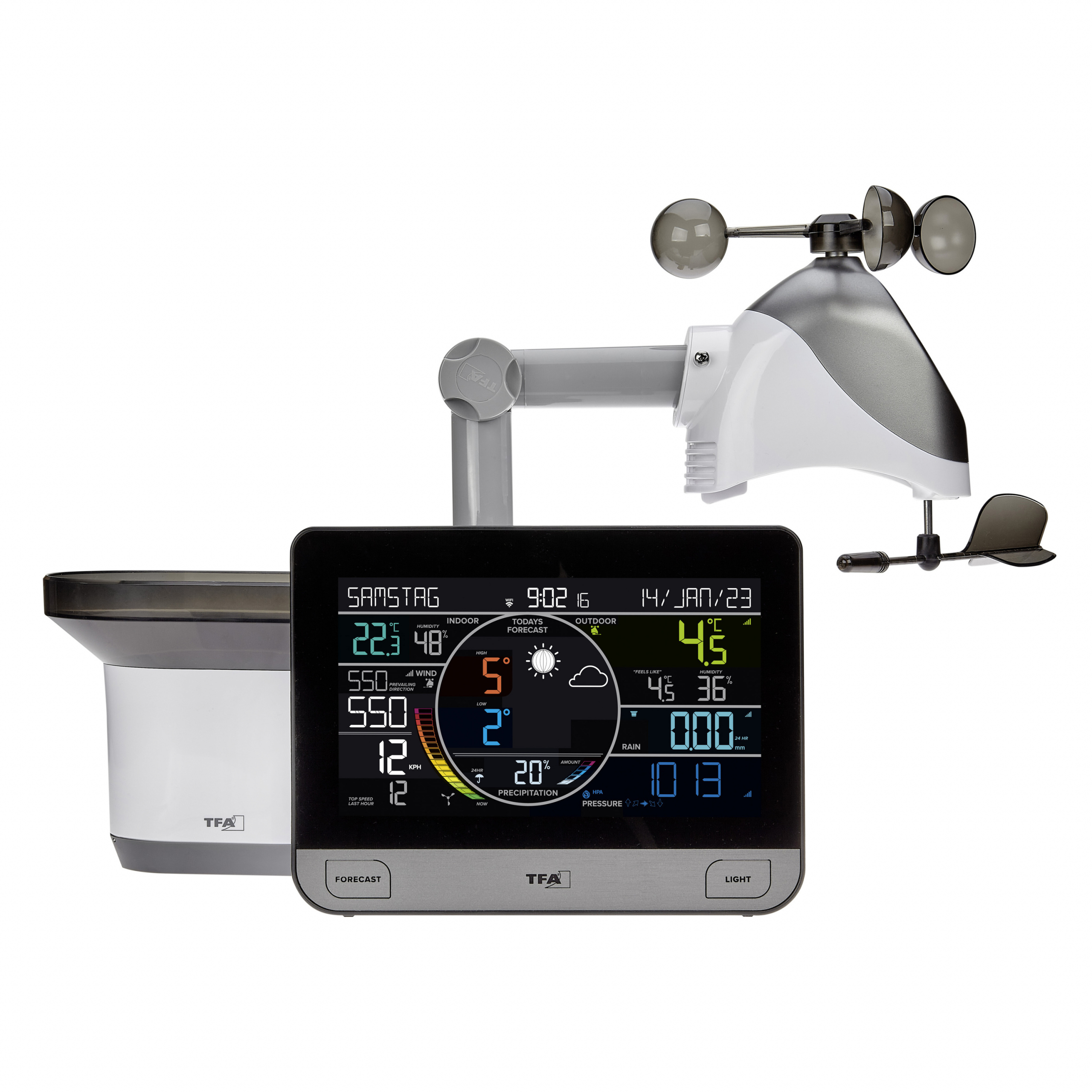 TFA 35.8003 View Pro Funk Wetterstation mit WLAN, Ansicht 2
