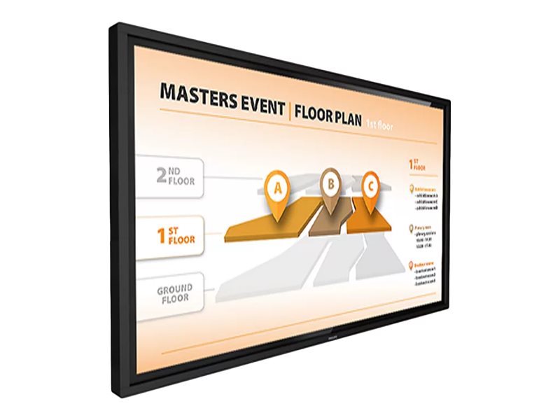 Philips 32BDL3651T - 80 cm (32) Diagonalklasse LCD-Display mit LED-Hintergrundbeleuchtung - interaktive Digital Signage - mit Touchscreen (Multi-Touch)