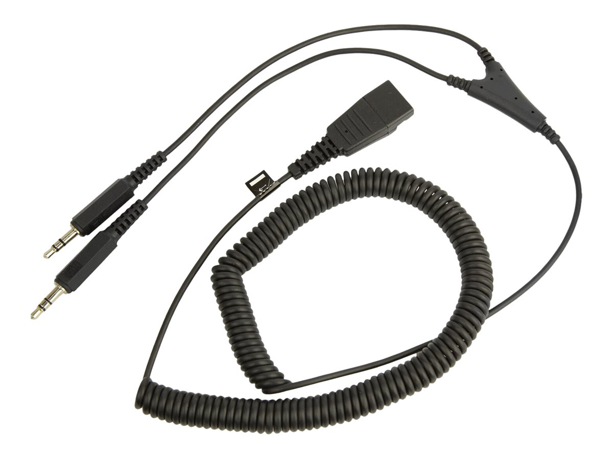 Jabra - Headset-Kabel - Mini-Stecker männlich zu Quick Disconnect männlich - 2 m