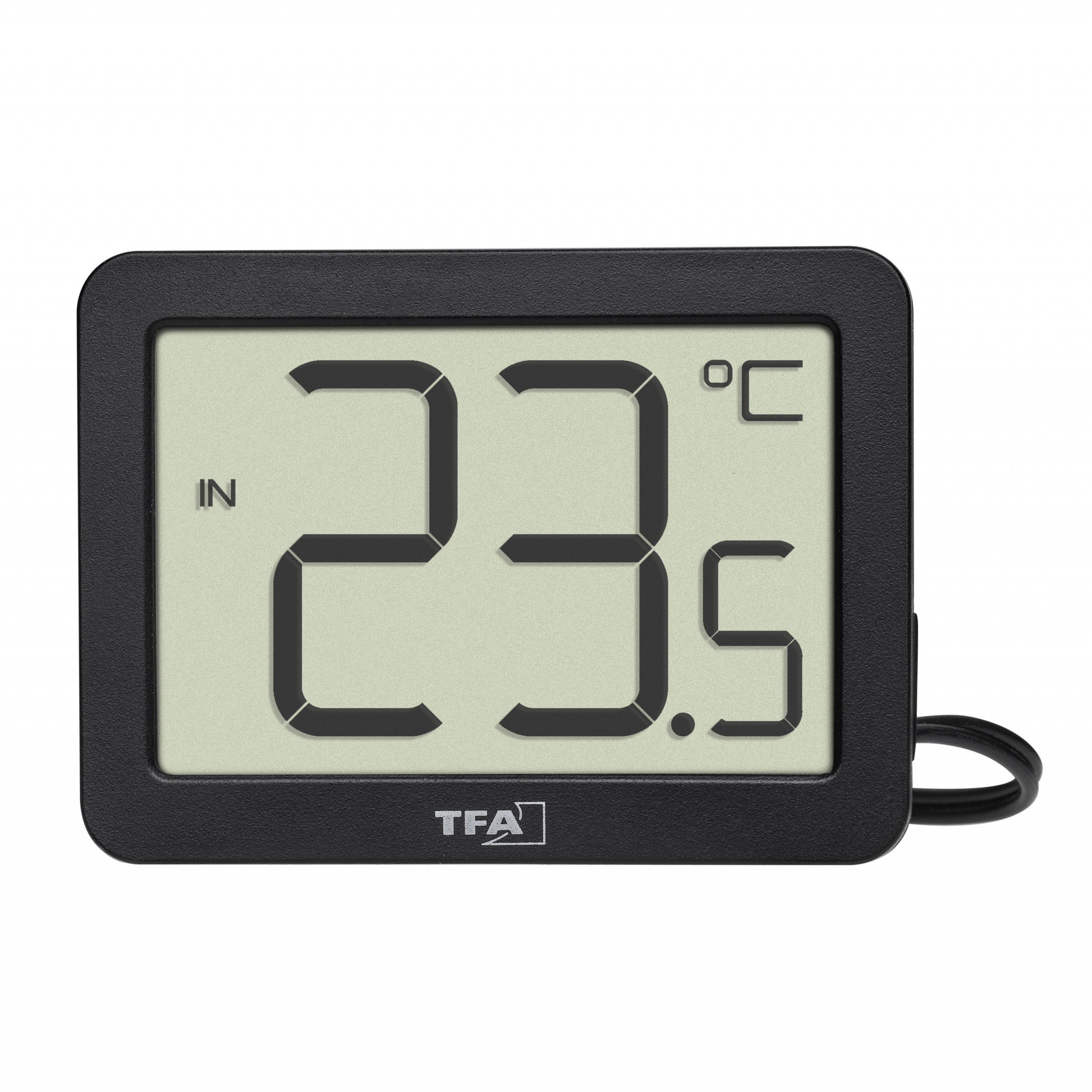TFA Thermometer - digital - Schwarz, Ansicht 2