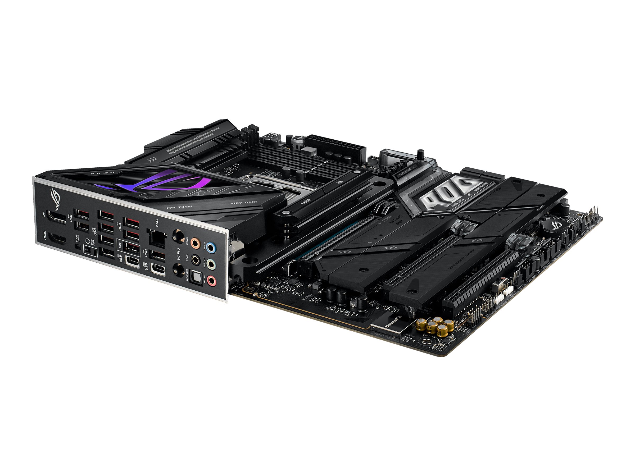 ASUS ROG STRIX Z790-E GAMING WIFI II - Motherboard - ATX - LGA1700-Sockel - Z790 Chipsatz - USB 3.2 Gen 1 USB 3.2 Gen 2 USB-C 3.2 Gen2 USB-C 3.2 Gen 2x2 - 2.5 Gigabit LAN Wi-Fi 7 Bluetooth - Onboard-Grafik (CPU erforderlich)