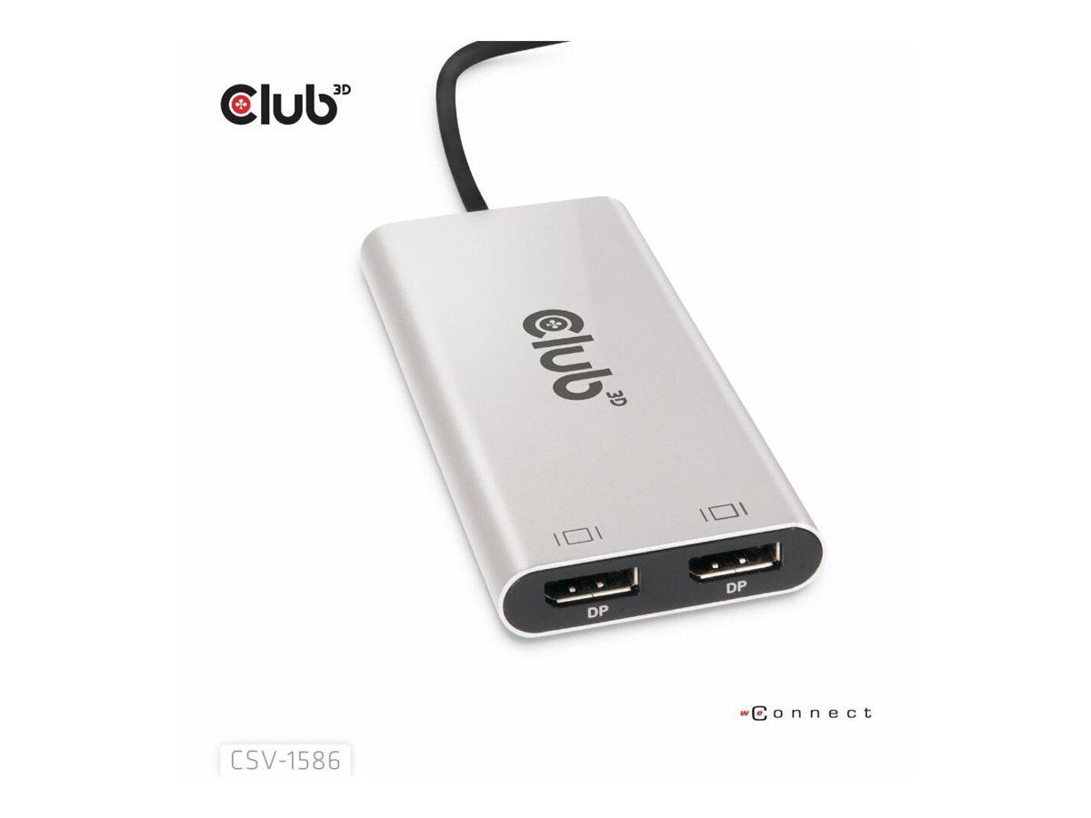 Club 3D Videoadapter - 24 pin USB-C (M) zu DisplayPort (W), Ansicht 2