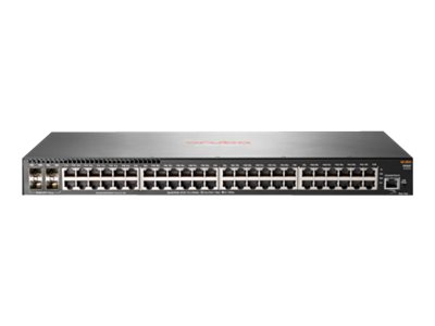 HPE Aruba 2930F 48G 4SFP+ - Switch - L3 - managed - 48 x 101001000 + 4 x 1 Gigabit10 Gigabit SFP+ (Uplink)