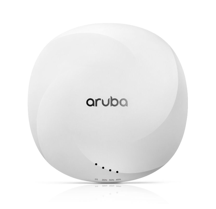 HPE Aruba Networking AP-615 (RW10) - Campus - Accesspoint - Wi-Fi 6 - ZigBee, Bluetooth, Wi-Fi 6E - 2.4 GHz, 5 GHz, Ansicht 2