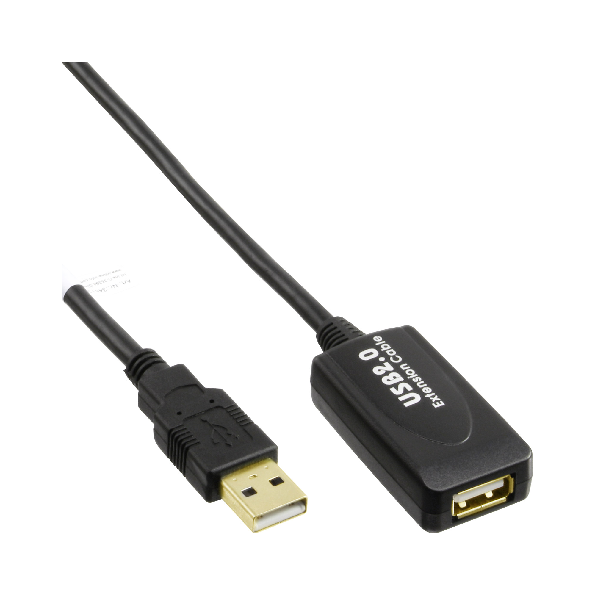 InLine USB 2.0 Aktiv-Verl. - mit Signalverstärkung Repeater - ST A  BU A - 10m