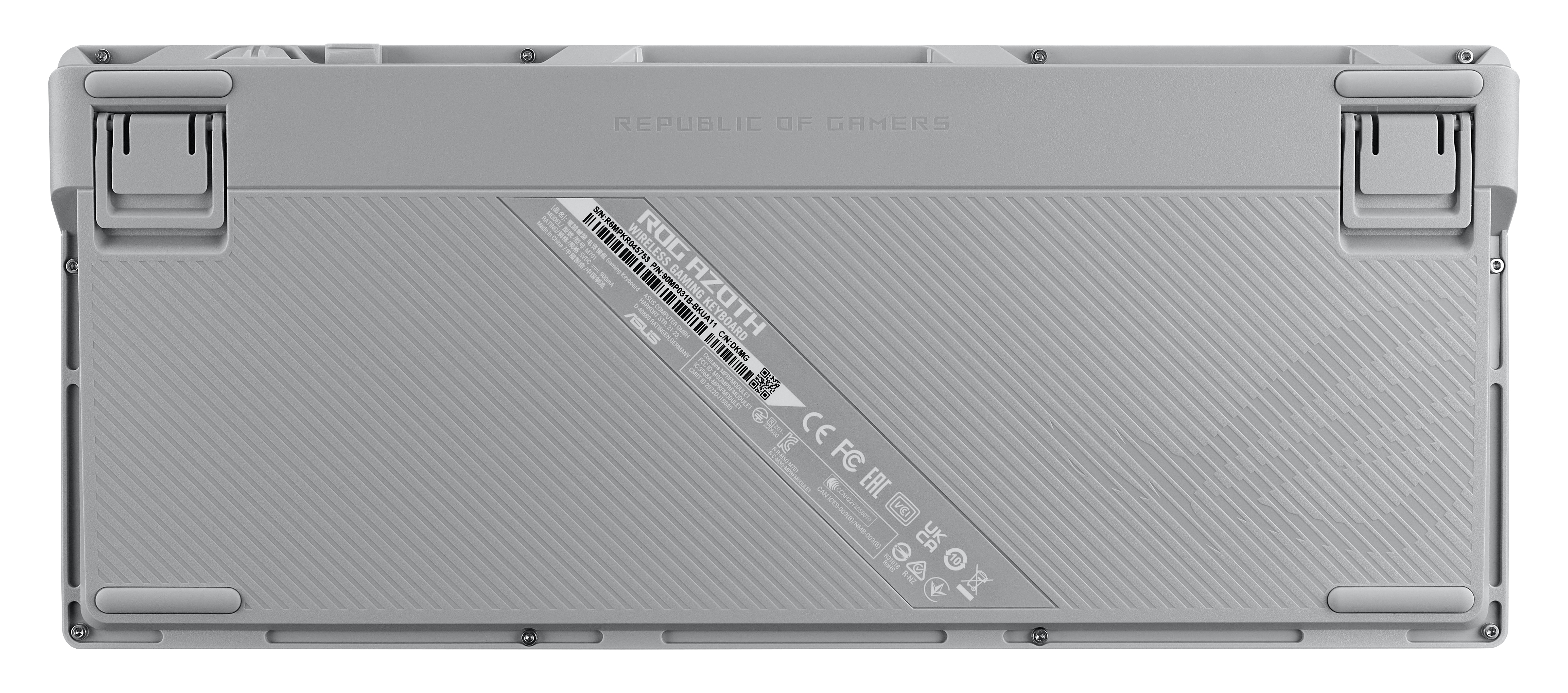 ASUS ROG Azoth - Tastatur - 75%, hot-swappable - TL: Deutsch, QWERTZ, Ansicht 3