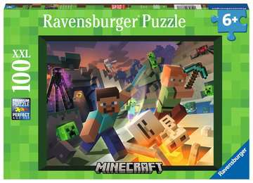 Ravensburger Kinderpuzzle Minecraft 100 Teile XXL, Ansicht 2