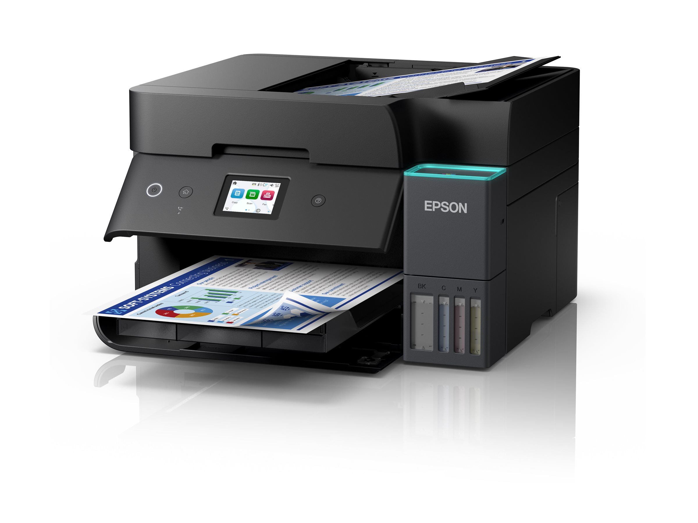 Epson EcoTank ET-4955 - Multifunktionsdrucker - Farbe - Tintenstrahl - ITS - A4 (210 x 297 mm)