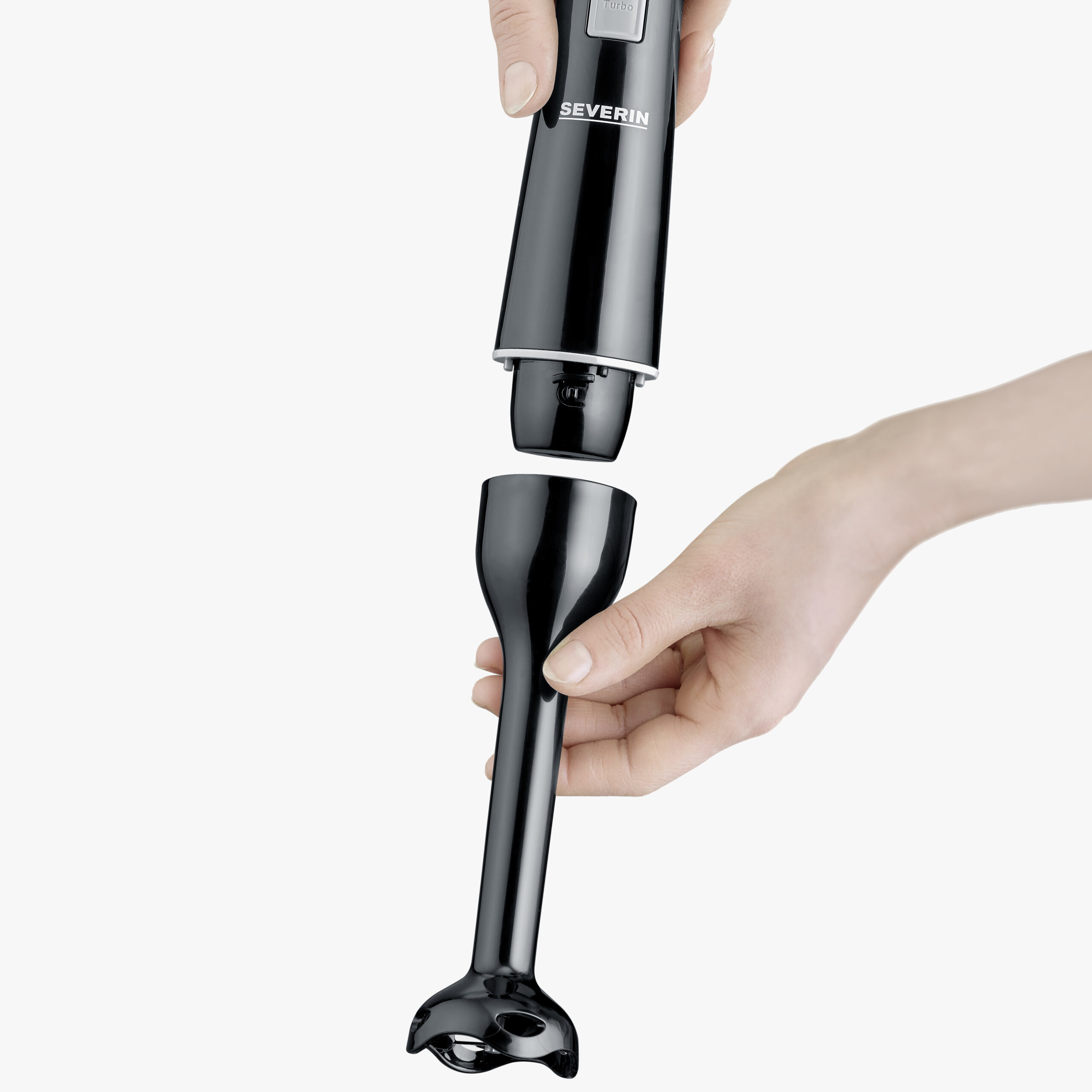 SEVERIN SM 3770 - Handmixer - 170 W - Schwarz/Grau, Ansicht 3
