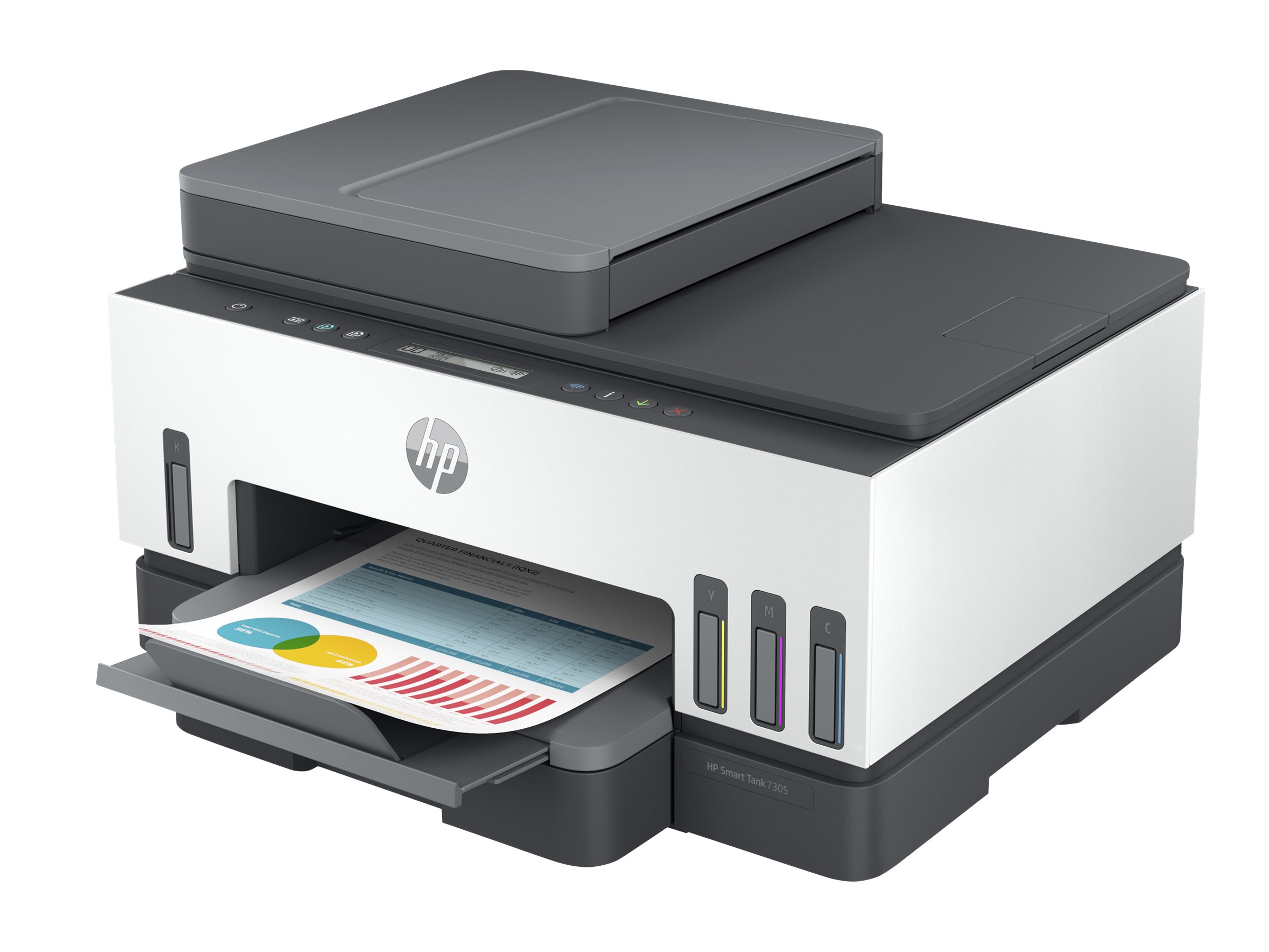 HP Smart Tank 7305 All-in-One - Multifunktionsdrucker - Farbe - Tintenstrahl - nachfüllbar - Letter A (216 x 279 mm)/